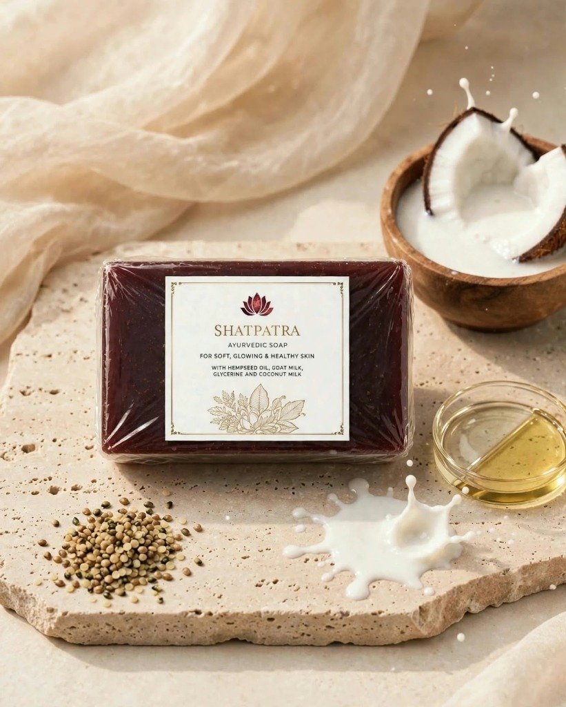 Shatpatra & Kumkumadi Luxury Artisan Soap